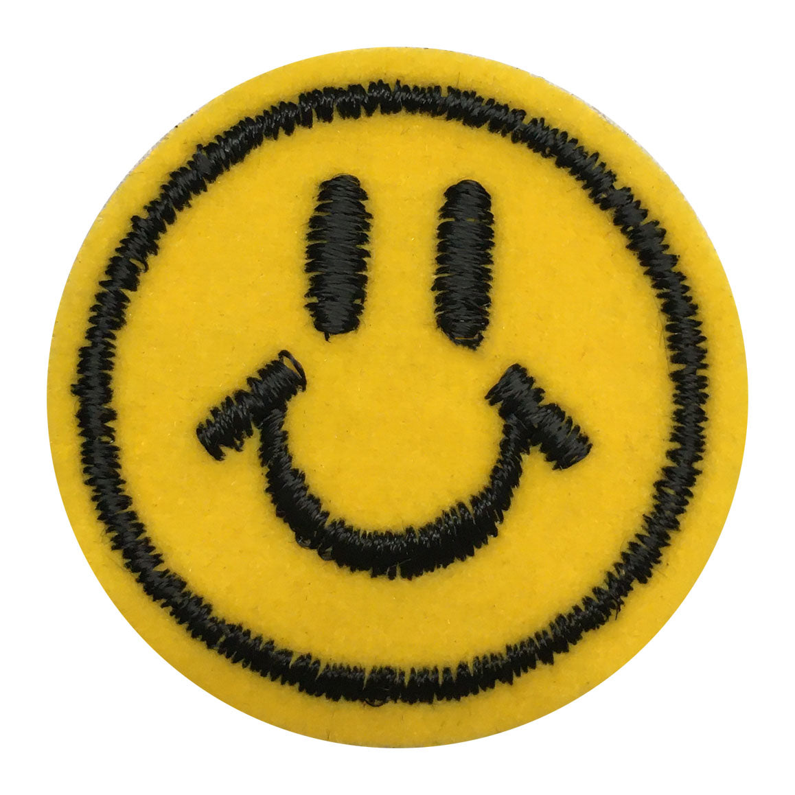 Smiley Face Iron-On Embellishment