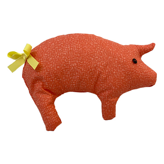 Pink Pig Pillow DIY Sewing and Craft Kit