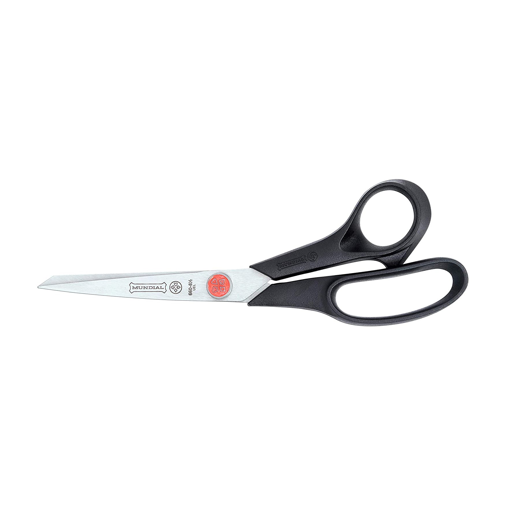 Mundial Red Dot Fabric Scissors