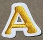 Iron On Embroidery Cooper Letters CLOSEOUT