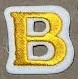 Iron On Embroidery Cooper Letters CLOSEOUT