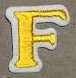 Iron On Embroidery Cooper Letters CLOSEOUT