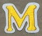 Iron On Embroidery Cooper Letters CLOSEOUT
