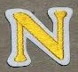 Iron On Embroidery Cooper Letters CLOSEOUT