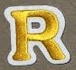 Iron On Embroidery Cooper Letters CLOSEOUT