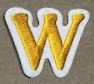 Iron On Embroidery Cooper Letters CLOSEOUT