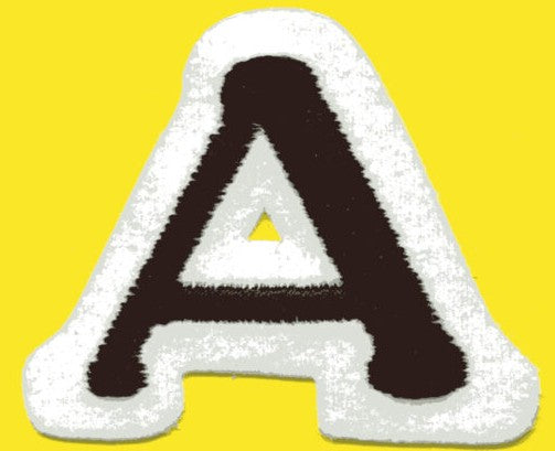 Iron On Embroidery Cooper Letters CLOSEOUT