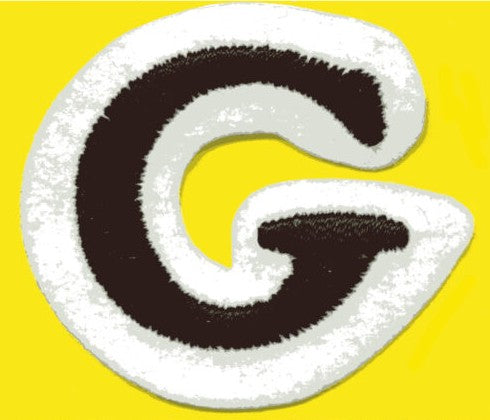 Iron On Embroidery Cooper Letters CLOSEOUT