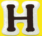 Iron On Embroidery Cooper Letters CLOSEOUT