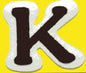Iron On Embroidery Cooper Letters CLOSEOUT