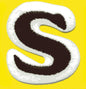 Iron On Embroidery Cooper Letters CLOSEOUT