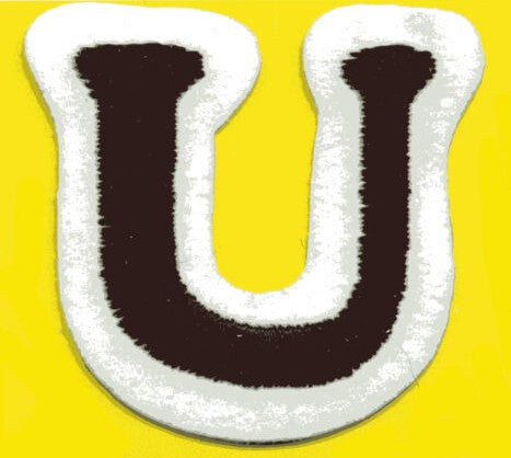Iron On Embroidery Cooper Letters CLOSEOUT