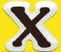 Iron On Embroidery Cooper Letters CLOSEOUT