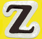 Iron On Embroidery Cooper Letters CLOSEOUT