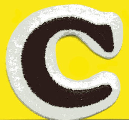 Iron On Embroidery Cooper Letters CLOSEOUT