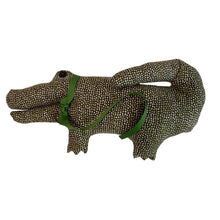 Load image into Gallery viewer, Alligator Pillow- sewing craft project
