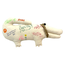 Load image into Gallery viewer, Muslin Alligator Pillow Sewing Project

