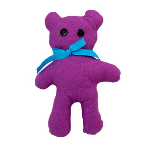 Purple Bear Pillow DIY Sewing and Craft Kit