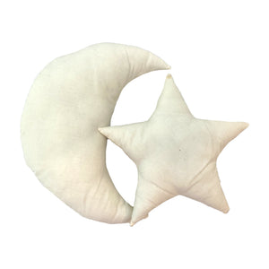 Muslin Moon and Star Pillows Sewing and Craft Kit