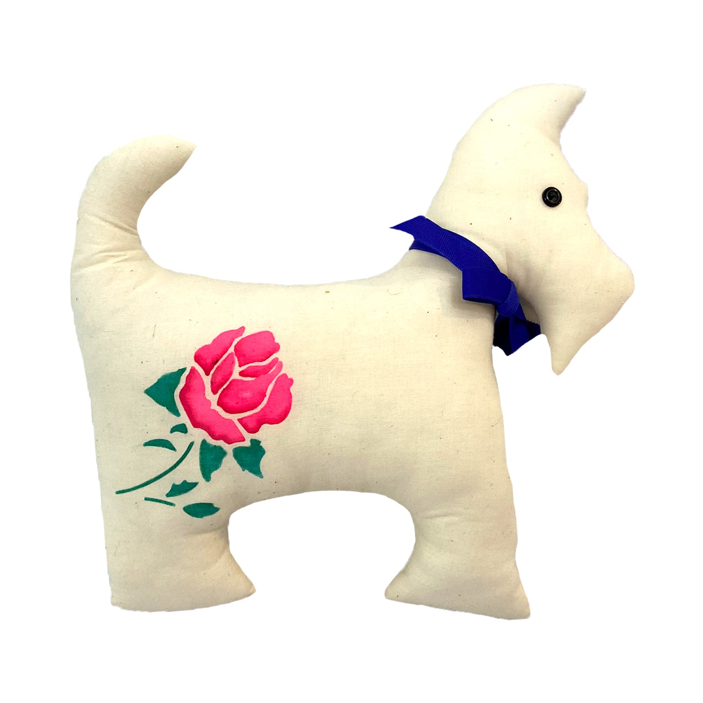 Muslin Scottie Dog Pillow DIY Sewing and Craft Kit