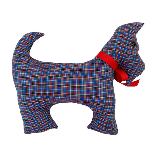Tartan Scottie Dog Pillow DIY Sewing and Craft Kit
