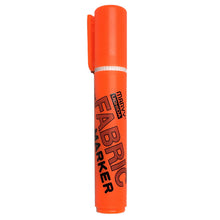 Load image into Gallery viewer, Marvy Broad Point Fabric Marker Neon Orange
