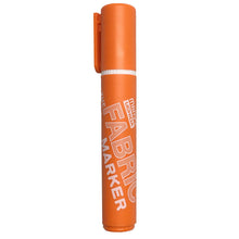 Load image into Gallery viewer, Marvy Broad Point Fabric Marker Orange
