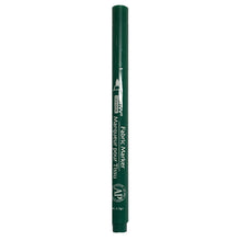 Load image into Gallery viewer, Marvy Fine Point Fabric Marker Kelly Green
