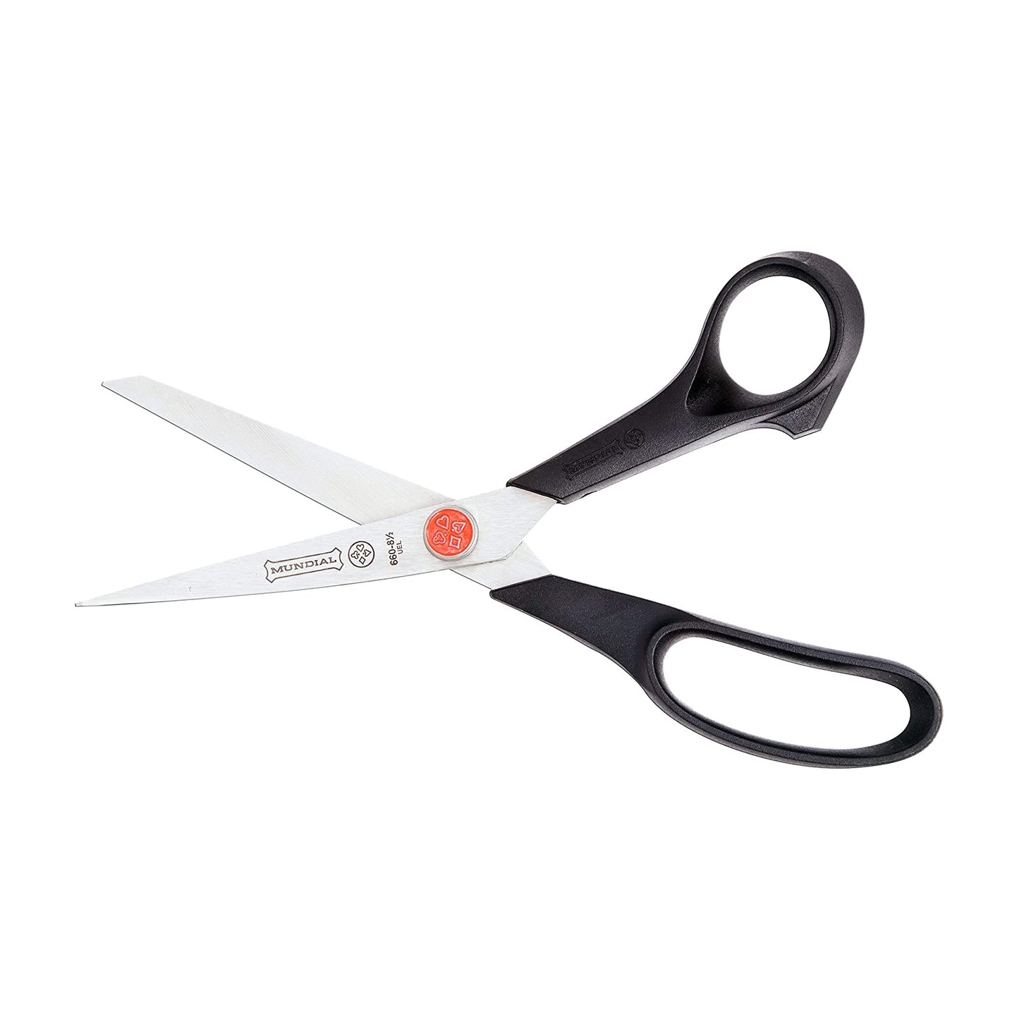 Mundial Red Dot Fabric Scissors